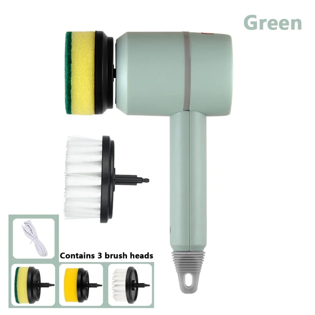 Electric dish scrubber